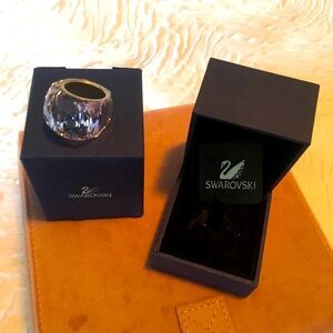 women's Swarovski crystal ring